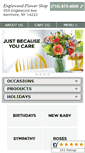 Mobile Screenshot of englewoodfloralshop.com